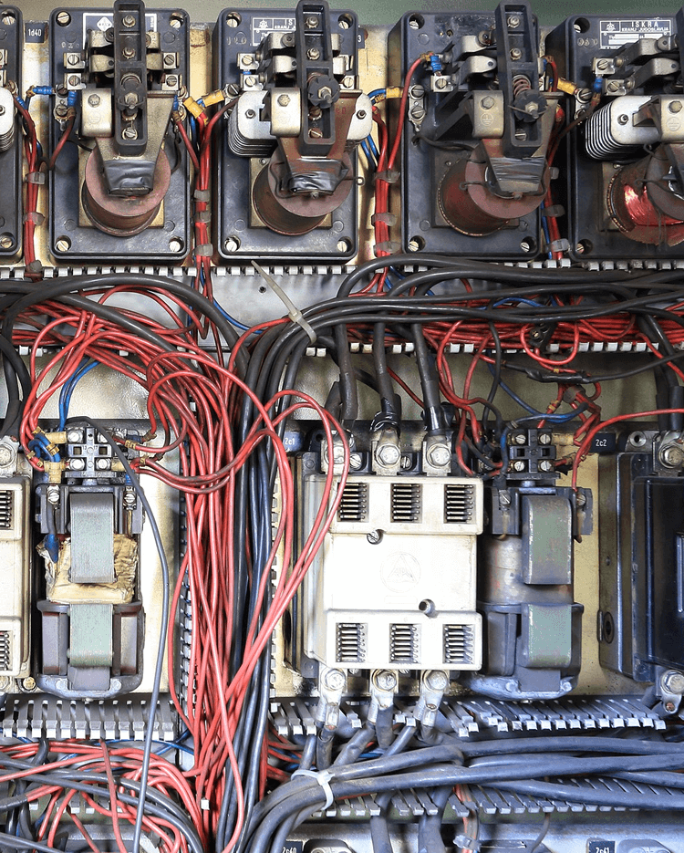 CONTROL PANEL REWIRING & MAINTENANCE.
